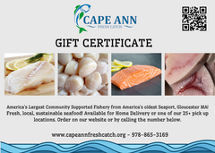 $150 Cape Ann Fresh Catch Gift Card